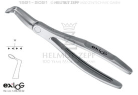 EXLOG® ZAHNZANGE FIG. 45SB, WURZELZANGE FÜR UNTERKIEFER  EXLOG® ZAHNZANGE FIG. 45SB, WURZELZANGE FÜR UNTERKIEFER