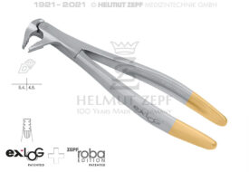 EXLOG® ZAHNZANGE FIG. 13 UNTERE PRÄMOLAREN SPEC.-MAUL, TIEFGREIFEND, >> DIAMANTIERT EXLOG® ZAHNZANGE FIG. 13 UNTERE PRÄMOLAREN SPEC.-MAUL, TIEFGREIFEND, >> DIAMANTIERT