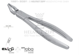EXLOG® ZAHNZANGE, FIG. 35N MODIF., ROBA-EDITION BY DR. BECK, OBERE PRÄMOLAREN, SPEZ.-MAUL, EXLOG® ZAHNZANGE, FIG. 35N MODIF., ROBA-EDITION BY DR. BECK, OBERE PRÄMOLAREN, SPEZ.-MAUL,