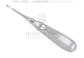 HEBER FÜR AXIALE LUXATION, GEBOGEN, 3MM FIG. 3, STANDARDGRIFF  HEBER FÜR AXIALE LUXATION, GEBOGEN, 3MM FIG. 3, STANDARDGRIFF