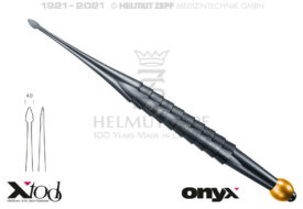 X – DESMO – TOOL GERADE, ARBEITSENDE 4,0MM MIT GOLDFARBIGER KUGEL, ONYX BESCHICHTET X – DESMO – TOOL GERADE, ARBEITSENDE 4,0MM MIT GOLDFARBIGER KUGEL, ONYX BESCHICHTET
