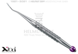 X-TOOL APPROXIMAL WURZELHEBER, DISTAL FIG. 77S, 2,5MM – NACH LINDO LEVIEN FARBCODIERUNG LILA METALLIC X-TOOL APPROXIMAL WURZELHEBER, DISTAL FIG. 77S, 2,5MM – NACH LINDO LEVIEN FARBCODIERUNG LILA METALLIC