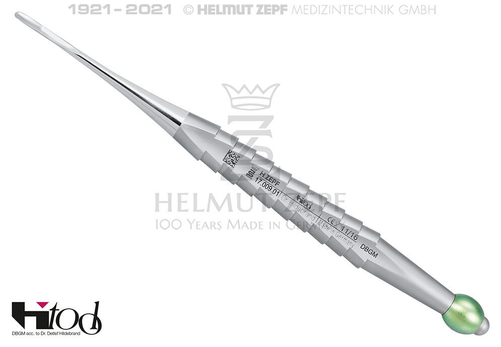 H-TOOL FIG.1 GERADE, ARBEITSENDE 2,5MM MIT GRÜNER KUGEL | 199234 H-TOOL FIG.1 GERADE, ARBEITSENDE 2,5MM MIT GRÜNER KUGEL | 199234