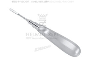 MODIFIZIERTER WURZELHEBER NACH ZA BECK 4,0MM BREIT, DAUMENKEHLENGRIFF  MODIFIZIERTER WURZELHEBER NACH ZA BECK 4,0MM BREIT, DAUMENKEHLENGRIFF