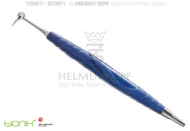 ZAHNERSATZHEBER NACH DR. WIETZORKE IN BIONIK GRIFF KOBALTBLAU  ZAHNERSATZHEBER NACH DR. WIETZORKE IN BIONIK GRIFF KOBALTBLAU