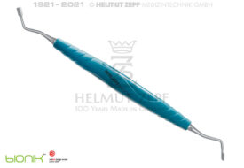 AUGMENTATIONSSTOPFER, DPL.-ENDING IM BIONIK GRIFF TÜRKIS, ARBEITSENDEN IN DER ACHSE 15° GEGENSEITIG GEDREHT, AUGMENTATIONSSTOPFER, DPL.-ENDING IM BIONIK GRIFF TÜRKIS, ARBEITSENDEN IN DER ACHSE 15° GEGENSEITIG GEDREHT,