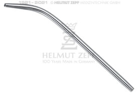 CHIRURGISCHER ABSAUGER, Ø 3MM, 175MM LANG MIT SCHLITZ GEGEN FESTSAUGEN CHIRURGISCHER ABSAUGER, Ø 3MM, 175MM LANG MIT SCHLITZ GEGEN FESTSAUGEN
