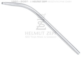 CHIRURGISCHER ABSAUGER MIT LUER ANSATZ OPTIMAL FÜR ENDO – TIPS GEBOGEN 175MM LANG Ø 4,2MM CHIRURGISCHER ABSAUGER MIT LUER ANSATZ OPTIMAL FÜR ENDO – TIPS GEBOGEN 175MM LANG Ø 4,2MM