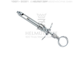 ZYLINDERAMPULLENSPRITZE M. KIPPVORR., 3 ASP.-HAKEN U. ARRETIERUNG, 1.8 ML, MIT RING ZYLINDERAMPULLENSPRITZE M. KIPPVORR., 3 ASP.-HAKEN U. ARRETIERUNG, 1.8 ML, MIT RING