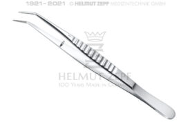 LONDON-COLLEGE, ZAHNPINZETTE, FIG. 3, MODIFIZIERT, FLACH UND OHNE BRANCHE, MIT KURZEM STIFT, GERIEFT, 15 CM LONDON-COLLEGE, ZAHNPINZETTE, FIG. 3, MODIFIZIERT, FLACH UND OHNE BRANCHE, MIT KURZEM STIFT, GERIEFT, 15 CM