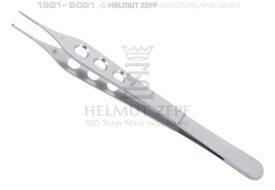 ADSON MAKRO- CHIRURGISCHE PINZETTE, 15 CM, MIT FADENPLATTE  1,0 X 12 MM 1 X 2 ZÄHNE,  FEINE FEDER, 3 GRIFFLÖCHER ADSON MAKRO- CHIRURGISCHE PINZETTE, 15 CM, MIT FADENPLATTE  1,0 X 12 MM 1 X 2 ZÄHNE,  FEINE FEDER, 3 GRIFFLÖCHER