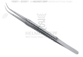 MIKRO-PINZETTE, 18 CM, 9 MM, ZEPF-LINIE LANGER GRIFF, MIT FÜHRUNGSSTIFT, GLATT, GEBOGEN, MAULTEIL GEBOGEN MIKRO-PINZETTE, 18 CM, 9 MM, ZEPF-LINIE LANGER GRIFF, MIT FÜHRUNGSSTIFT, GLATT, GEBOGEN, MAULTEIL GEBOGEN