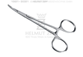 HALSTEAD-MOSQUITO, ARTERIENKLEMMEN GERIEFT, GEB., 1X2 ZÄHNE,12,5 CM  HALSTEAD-MOSQUITO, ARTERIENKLEMMEN GERIEFT, GEB., 1X2 ZÄHNE,12,5 CM