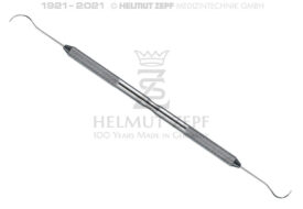 SONDE (KUHHORN)3CH, DOPPELENDIG ROULLIERTER GRIFF  SONDE (KUHHORN)3CH, DOPPELENDIG ROULLIERTER GRIFF