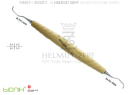 ZEPF-BIONIK, SPEZIAL KÜRETTE, GRACEY 1-2, GELB EINSÄTZE AUSWECHSELBAR ZEPF-BIONIK, SPEZIAL KÜRETTE, GRACEY 1-2, GELB EINSÄTZE AUSWECHSELBAR