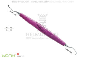 ZEPF-BIONIK, SPEZIAL KÜRETTE, GRACEY 11-12, SIGNALVIOLETT EINSÄTZE AUSWECHSELBAR ZEPF-BIONIK, SPEZIAL KÜRETTE, GRACEY 11-12, SIGNALVIOLETT EINSÄTZE AUSWECHSELBAR