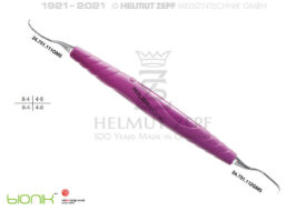 ZEPF-BIONIK, SPEZIAL KÜRETTE FIG11-12 GRACEY  M5 SIGNALVIOLETT EINSÄTZE AUSWECHSELBAR ZEPF-BIONIK, SPEZIAL KÜRETTE FIG11-12 GRACEY  M5 SIGNALVIOLETT EINSÄTZE AUSWECHSELBAR