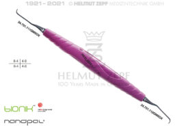 ZEPF-BIONIK, SPEZIAL KÜRETTE, GRACEY 11-12, M4X0,5 SIGNALVIOLETT EINSÄTZE AUSWECHSELBAR, NANOPAL-COATING ZEPF-BIONIK, SPEZIAL KÜRETTE, GRACEY 11-12, M4X0,5 SIGNALVIOLETT EINSÄTZE AUSWECHSELBAR, NANOPAL-COATING
