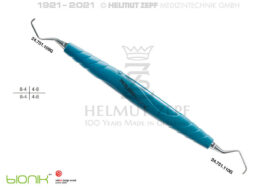 ZEPF-BIONIK SPEZIAL KÜRETTE, GRACEY 9-10, TÜRKIS-LICHTBLAU EINSÄTZE AUSWECHSELBAR ZEPF-BIONIK SPEZIAL KÜRETTE, GRACEY 9-10, TÜRKIS-LICHTBLAU EINSÄTZE AUSWECHSELBAR