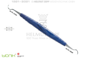 ZEPF-BIONIK, SICHELSCALER, HYGIENIST FIG.6/7, KOBALTBLAU FEINE AUSFÜHRUNG EINSÄTZE AUSWECHSELBAR ZEPF-BIONIK, SICHELSCALER, HYGIENIST FIG.6/7, KOBALTBLAU FEINE AUSFÜHRUNG EINSÄTZE AUSWECHSELBAR