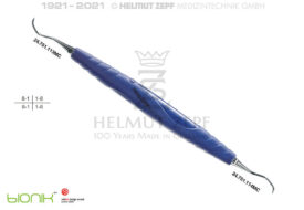 ZEPF-BIONIK, UNIVERSAL KÜRETTE, MC CALL FIG.13S/14S, KOBALTBLAU EINSÄTZE AUSWECHSELBAR ZEPF-BIONIK, UNIVERSAL KÜRETTE, MC CALL FIG.13S/14S, KOBALTBLAU EINSÄTZE AUSWECHSELBAR