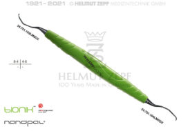 ZEPF-BIONIK, UNIVERSAL KÜRETTE,  LANGER FIG.3/4 M5, CA 3MM LÄNGEREM 1ER SCHAFT, Ø0,95, GELBGRÜN, EINSÄTZE AUSWECHSELBAR ZEPF-BIONIK, UNIVERSAL KÜRETTE,  LANGER FIG.3/4 M5, CA 3MM LÄNGEREM 1ER SCHAFT, Ø0,95, GELBGRÜN, EINSÄTZE AUSWECHSELBAR