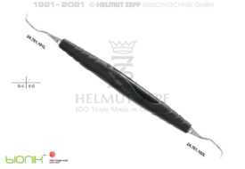 ZEPF-BIONIK, UNIVERSAL KÜRETTE, LANGER FIG.L1/2, SCHWARZ EINSÄTZE AUSWECHSELBAR ZEPF-BIONIK, UNIVERSAL KÜRETTE, LANGER FIG.L1/2, SCHWARZ EINSÄTZE AUSWECHSELBAR