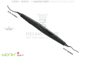 ZEPF-BIONIK, UNIVERSAL KÜRETTE, LANGER FIG.L1/2 M5, CA 3MM LÄNGEREM 1ER SCHAFT Ø0,95, SCHWARZ, EINSÄTZE AUSWECHSELBAR ZEPF-BIONIK, UNIVERSAL KÜRETTE, LANGER FIG.L1/2 M5, CA 3MM LÄNGEREM 1ER SCHAFT Ø0,95, SCHWARZ, EINSÄTZE AUSWECHSELBAR