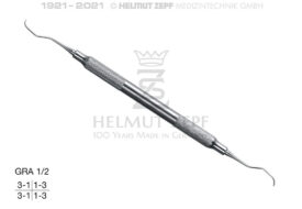 PERIODONTAL KÜRETTE N. GRACEY GRA 1/2   PERIODONTAL KÜRETTE N. GRACEY GRA 1/2