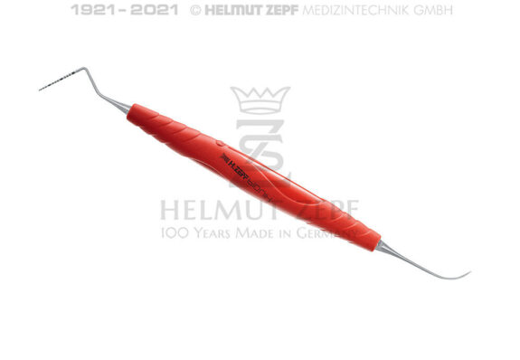 KOMBI INSTRUMENT, PARADONTOMETER NORTH CAROLINA CNC, SONDE FIG. 3A IM BIONIK GRIFF HELLROT MAGENTA | 200086