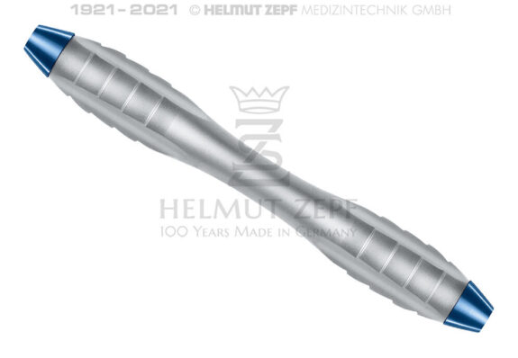 Z-SHAPE RELAX GRIFF BLAU HOHLKEHLE KONKAV, SCHUPPE KONVEX DOPPELENDIG M4X0,5 – LÄNGE: 100MM | 200156