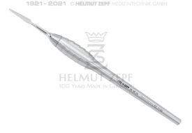 GIN-KNIFE FIG. 1, GERADE, IM Z-SHAPE GRIFF EINENDIG, M4 X 0,5 AUSWECHSELBAR GIN-KNIFE FIG. 1, GERADE, IM Z-SHAPE GRIFF EINENDIG, M4 X 0,5 AUSWECHSELBAR