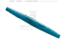 ZEPF-BIONIK, UNIVERSAL-GRIFF, PEEK, FÜR AUSWECHSELBARE EINSÄTZE M4X0,5, DOPPELENDIG, TÜRKIS-LICHTBLAU RAL ZEPF-BIONIK, UNIVERSAL-GRIFF, PEEK, FÜR AUSWECHSELBARE EINSÄTZE M4X0,5, DOPPELENDIG, TÜRKIS-LICHTBLAU RAL