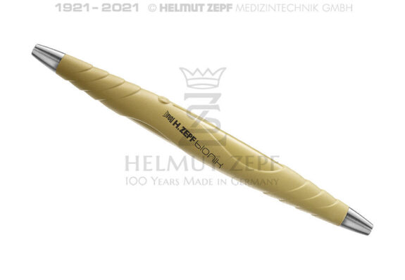 ZEPF-BIONIK, UNIVERSAL-GRIFF, PEEK, FÜR AUSWECHSELBARE EINSÄTZE M2,5X0,5 DOPPELENDIG, GELB | 200316