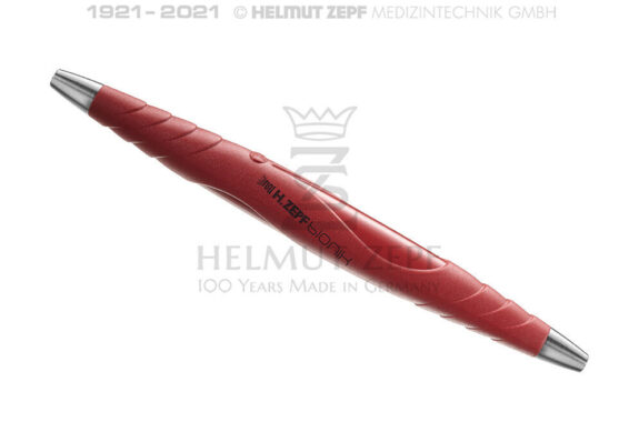 ZEPF-BIONIK, UNIVERSAL-GRIFF, PEEK, FÜR AUSWECHSELBARE EINSÄTZE M2,5X0,5 DOPPELENDIG, ROT-VIOLETT | 200320