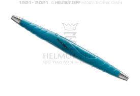 ZEPF-BIONIK, UNIVERSAL-GRIFF, PEEK, FÜR AUSWECHSELBARE EINSÄTZE M2,5X0,5 DOPPELENDIG, TÜRKIS-LICHTBLAU ZEPF-BIONIK, UNIVERSAL-GRIFF, PEEK, FÜR AUSWECHSELBARE EINSÄTZE M2,5X0,5 DOPPELENDIG, TÜRKIS-LICHTBLAU