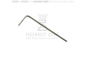 INNENSECHSKANT-SCHLÜSSEL FÜR SCHRAUBEN FÜR BÖHM-TELESKOPZANGEN  INNENSECHSKANT-SCHLÜSSEL FÜR SCHRAUBEN FÜR BÖHM-TELESKOPZANGEN