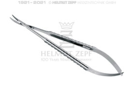 MIKRO-NADELHALTER, GEBOGEN GERIEFT, TC,18 CM, 8 MM ZEPF-LINIE, FEINES MAUL, MIT SPERRE MIKRO-NADELHALTER, GEBOGEN GERIEFT, TC,18 CM, 8 MM ZEPF-LINIE, FEINES MAUL, MIT SPERRE