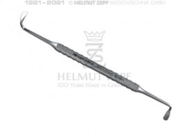 SINUS KÜRETTE NACH PALTI, DPE, 5,0 / 5,0 MM, STUMPF, ZEPF-LINE, SANDGESTRAHLT  SINUS KÜRETTE NACH PALTI, DPE, 5,0 / 5,0 MM, STUMPF, ZEPF-LINE, SANDGESTRAHLT