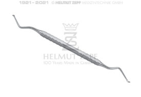 LUCAS, KÜRETTE, DOPPELENDIG, 3 MM, FIG.2 ZEPF-LINIE  LUCAS, KÜRETTE, DOPPELENDIG, 3 MM, FIG.2 ZEPF-LINIE