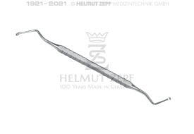 LUCAS, KÜRETTE,  FIG.2 DOPPELENDIG, 3 MM, ZEPF-LINIE MIT MAULRANDZAHNUNG LUCAS, KÜRETTE,  FIG.2 DOPPELENDIG, 3 MM, ZEPF-LINIE MIT MAULRANDZAHNUNG