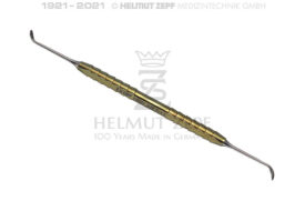 KIRSCH, SINUS 2, ELEVATOR 60°/60° TITAN-ZEPF-LINE, GOLD DOPPELENDIG, 17,5 CM KIRSCH, SINUS 2, ELEVATOR 60°/60° TITAN-ZEPF-LINE, GOLD DOPPELENDIG, 17,5 CM