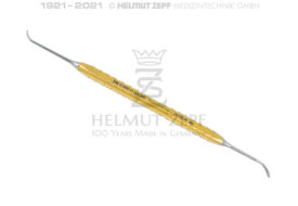 KIRSCH, SINUS 2 ZollSMALLZoll ELEVATOR 60°/60°, TITAN-ZEPF-LINE, GOLD DOPPELENDIG 17,5 CM KIRSCH, SINUS 2 ZollSMALLZoll ELEVATOR 60°/60°, TITAN-ZEPF-LINE, GOLD DOPPELENDIG 17,5 CM