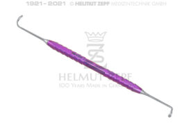 KIRSCH, SINUS 6 ZollSMALLZoll LANGER SCHAFT ELEVATOR  90°/90°, TITAN-ZEPF-LINE, LILA, DOPPELENDIG 17,5 CM KIRSCH, SINUS 6 ZollSMALLZoll LANGER SCHAFT ELEVATOR  90°/90°, TITAN-ZEPF-LINE, LILA, DOPPELENDIG 17,5 CM