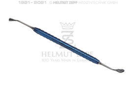 KIRSCH,SINUS 7,STOPFER 4,7 Ø-LÖFFEL 7,5 TITAN-ZEPF-LINE, BLAU DOPPELENDIG, 17,5 CM KIRSCH,SINUS 7,STOPFER 4,7 Ø-LÖFFEL 7,5 TITAN-ZEPF-LINE, BLAU DOPPELENDIG, 17,5 CM