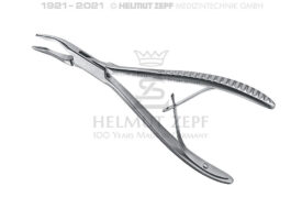 FRIEDMAN, MIKRO-HOHLMEISSELZANGE, LEICHT GEBOGEN, 15,5 CM  FRIEDMAN, MIKRO-HOHLMEISSELZANGE, LEICHT GEBOGEN, 15,5 CM