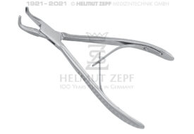 HOHLMEISSELZANGE, 90° GEBOGEN, MINI-FEIN, 15 CM, NO. 23  HOHLMEISSELZANGE, 90° GEBOGEN, MINI-FEIN, 15 CM, NO. 23