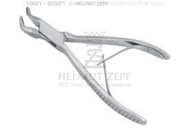 BLUMENTHAL, HOHLMEISSELZANGE, 90° GEBOGEN, 15,5 CM BLUMENTHAL, HOHLMEISSELZANGE, 90° GEBOGEN, 15,5 CM