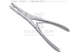 RUSKIN, HOHLMEISSELZANGE, 18,0CM GEBOGEN   RUSKIN, HOHLMEISSELZANGE, 18,0CM GEBOGEN