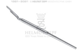 SKALPELLGRIFF, RUND, ZEPF-LINIE, ABGEWINKELT, FÜR KLINGEN NR.10-15 SKALPELLGRIFF, RUND, ZEPF-LINIE, ABGEWINKELT, FÜR KLINGEN NR.10-15